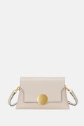 Oryany - Lottie Flap Crossbody Medium Handbags - Cream Leather