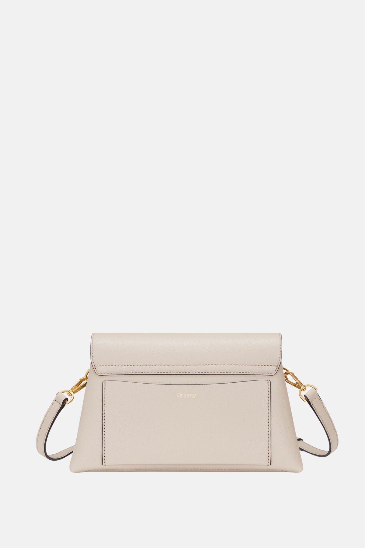Oryany - Lottie Flap Crossbody Medium Handbags - Cream Leather