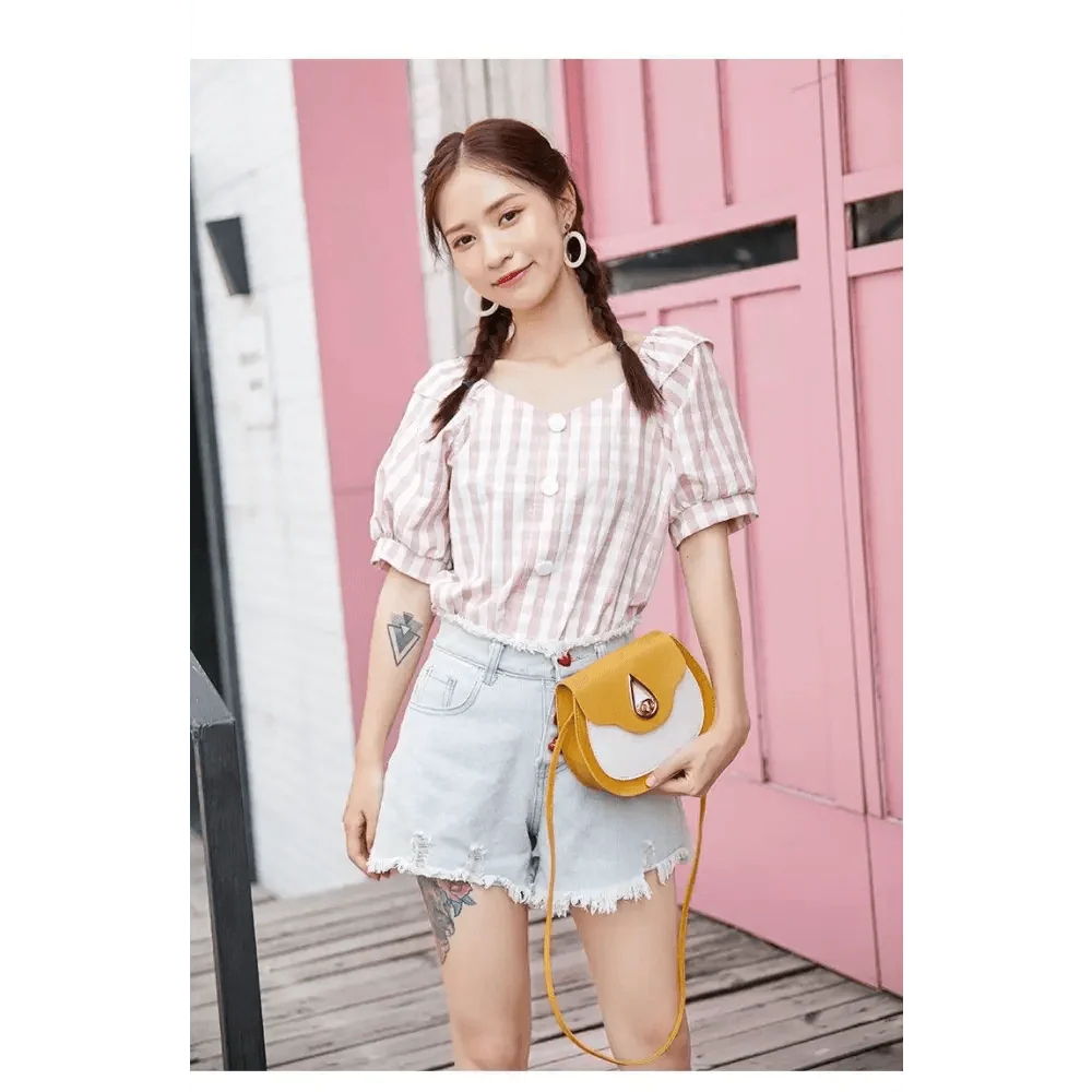 New Cute Bags for Women Fashionable Pu Leather Shoulder Bag,Handbag Phone Purse and small Shell Crossbody Ladies Bag