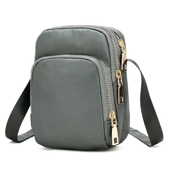 New Trendy Crossbody Zipper  Shoulder Bag For Ladies And Girls Multifunction Handbag Wrist Purse For Females